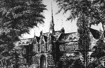 Das Haus der Kieler
                    Gelehrtenschule am Kleinen Kiel vor 1944