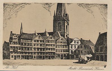 Kiel,
              Persianische Huser 1930 ca.