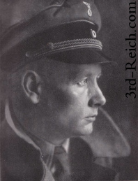 Der Gauleiter
            von Dsseldorf, der kaltbltige Nazi Friedrich Karl Florian,
            wollte im April 1945 die Bevlkerung vertreiben und aus
            Dsseldorf "verbrannte Erde" machen. Aber
            Dsseldorf war schon umzingelt, wohin htten die Leute
            flchten sollen?