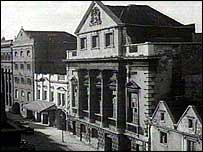 Bristols Theater
                      "Old Vic" 1920 ca., erffnet 1766