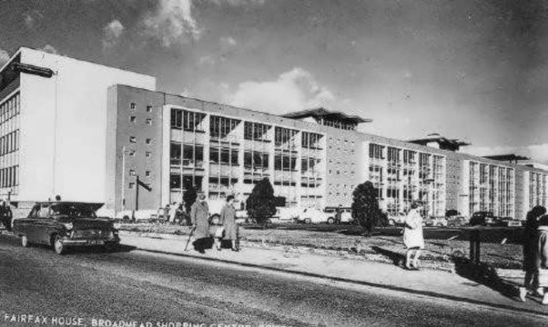 Bristol, das
              Fairfax House am Broadmead, heute abgerissen [28]