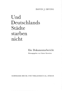 Irving
u.a.: Deutschlands Städte (Karweina 1964),
Titelblatt Irving u.a.: Deutschlands Städte
(Karweina 1964), Titelblatt