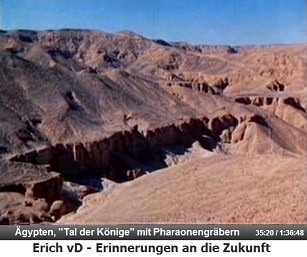 �gypten, das "Tal der K�nige", wo die
                  Pharaonen begraben sind