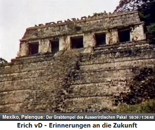 Mexiko, Palenque: Der Grabtempel des
                  Ausserirdischen Pakal 02