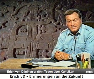 Erich von D�niken pr�sentiert Thesen