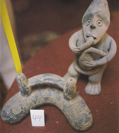 Ica-Museum, Figur
                          eines Dudelsackspielers