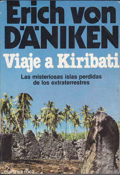 Tapa del
                    libro "Viaje a Kiribati" de Erich von
                    D�niken