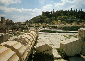 El santuario de Eleusis, ruinas