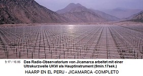 Die Terror-HAARP-Antennenanlage von
                            Jicamarca