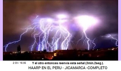2. Y el otro entonces reenv�a esta se�al
                          (3min.2seg.). [Ciudades son aterrorizados por
                          HAARP con temporales y con tormentas].
