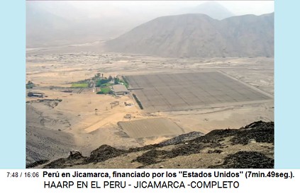 Perú en Jicamarca, financiado por los
"Estados Unidos" (7min.49seg.). Perú en Jicamarca, financiado por los
"Estados Unidos" (7min.49seg.).