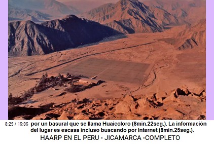 por un basural que se
llama Huaicoloro (8min.22seg.). La información
del lugar es escasa incluso buscando por
Internet (8min.25seg.). por un basural que se llama Huaicoloro
(8min.22seg.). La información del lugar es
escasa incluso buscando por Internet
(8min.25seg.).