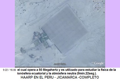 el cual opera a 50
Megahertz y es utilizado para estudiar la
física de la ionosfera ecuatorial y la
atmósfera neutra (9min.22seg.). el cual opera a 50 Megahertz y es
utilizado para estudiar la física de la
ionosfera ecuatorial y la atmósfera neutra
(9min.22seg.).