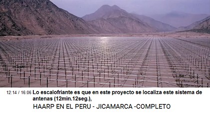 Lo escalofriante es que en este proyecto
                          se localiza este sistema de antenas
                          (12min.12seg.), no obstante queda recalcar
                          [acentuar] lo terror�fico