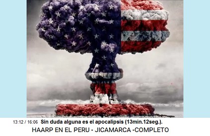 Sin duda alguna es el
apocalipsis (13min.12seg.). Sin duda alguna es el apocalipsis
(13min.12seg.).