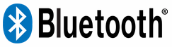 Das Logo von Bluetooth, englisch fr "Blauzahn"