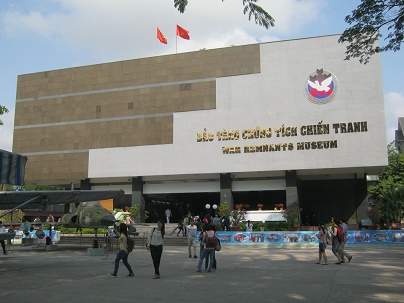 The War Museum in Ho Chi
Minh City (formerly called Saigon) The War Museum
in Ho Chi Minh City (formerly called
Saigon)