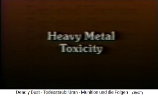 NATO cartoon: Warning of uranium
ammunition: toxic heavy metals NATO cartoon: Warning of uranium
ammunition: toxic heavy metals