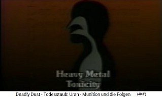 NATO cartoon: radioactive uranium
dust gets into the mouth, throat and
lungs NATO cartoon: radioactive
uranium dust gets into the mouth, throat
and lungs