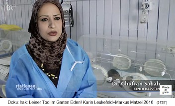 Kinderspital Basra, die
                                    Kinderrztin Dr. Ghufran Sabah