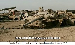 Atommll-Panzerfriedhof Auweiry
                            bei Bagdad