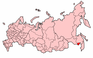 Map
                          of Russia with the Jewish Autonomous Region
