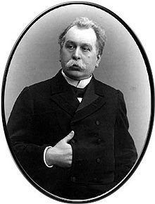 Wjatscheslaus von Plechwe (Vyacheslav von Plehve),
                Portrait des zaristischen Innenministers, der ein Jahr
                sp�ter 1904 stirbt [11].