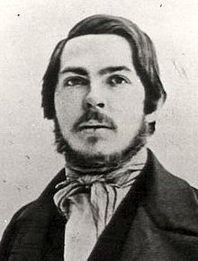 Friedrich
                Engels, Portrait mit ca. 25 Jahren