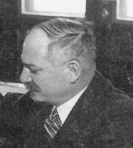 Iwan Michailowitsch
                        Maiski, Profil w�hrend der Unterschrift zum
                        sowjetisch-finnischen Vertrag 1933