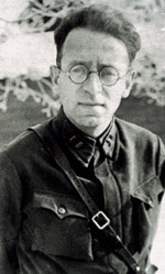 Wassili Grossman, Portrait 1942 ca.
                [6], ein Kriegsreporter, dann aber leider auch
                Propagandaschriftsteller des Zionismus mit seinem
                unm�glichen "Schwarzbuch"