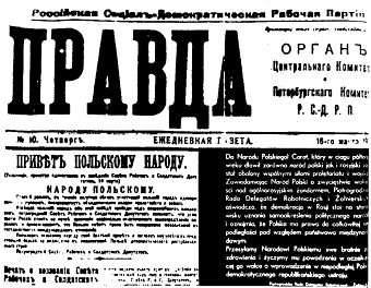 Prawda,
                Titelzeile