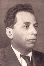 David Bergelson,
                        Portrait