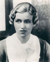 Anna Roosevelt, Tochter von Pr�sident Roosevelt,
                1933