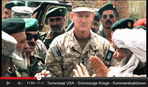 JSOC-F�hrer und
                    Massenm�rder McRaven in Gardez