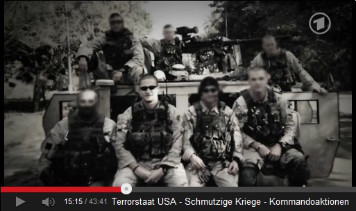 Faschistische JSOC-Einheit
                    im Irak mit Andrew Exum