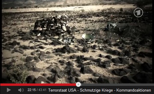Raketenteile in Al
                    Madschala / Al Majalah in Jemen 01
