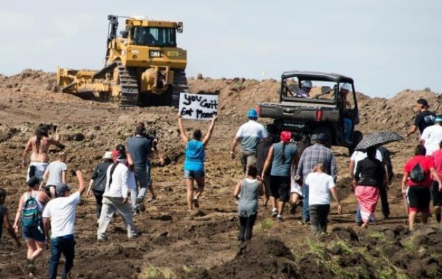 Nord-Dakota: Sioux
                        gegen Pipeline 2016