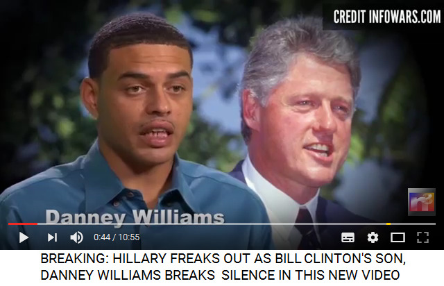 Danney Williams und Bill Clinton - die
                        Clintons verweigern einen echten DNA-Test (!)