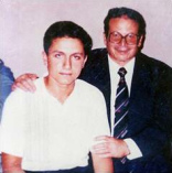 Mohammed Atta with father: Also with
                      100 lessons not able to be a pilot...