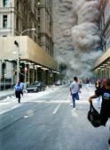 WTC blast of
                        the South Tower: Flight from the cloud of dust
                        1