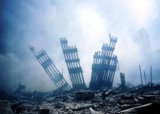 WTC rubble: The
parts were all falling in rate of fall:
Controlled demolition WTC rubble: The
parts were all falling in rate of fall:
Controlled demolition