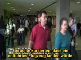 Evakuierung des Hopkins-Flughafens in
                          Cleveland mit der Angabe, dass ein entfhrtes
                          Flugzeug landen wrde.