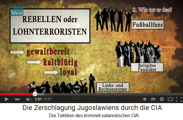 Die Unzufriedenen m�ssen gewaltbereit,
                    kaltbl�tig und loyal sein