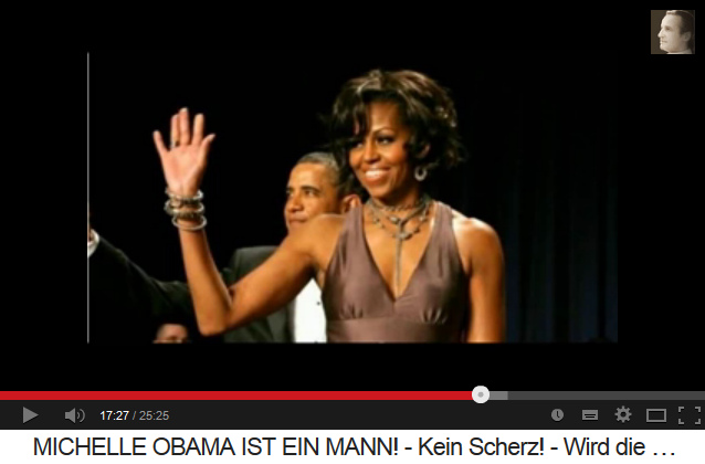 Michael Obama (alias
                      "Michelle Obama") toujours traite de
                      tordre les �paules un peu pour simuler des �paules
                      plus �troites