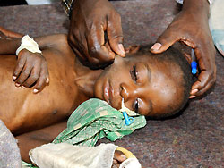 Hungertod in Angola 2005