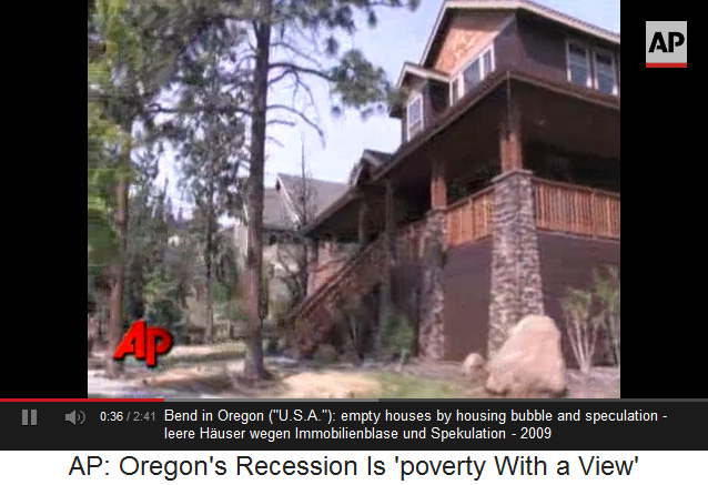 Empty house in Bend in Oregon
                - leeres Haus in Bend in Oregon