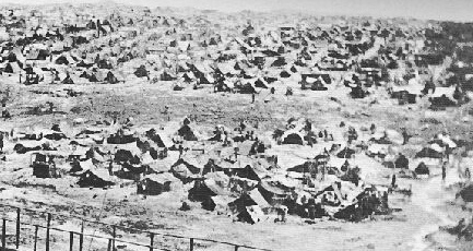 Konzentrationslager in Andersonville
                          1865
