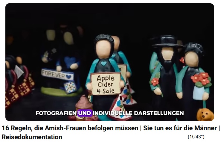 Amish-Puppen ohne Gesichter Amish-Puppen ohne Gesichter