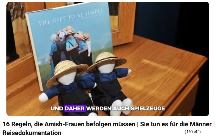 Amish-Puppen ohne Gesichter Amish-Puppen ohne Gesichter