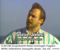Steve Jones, Ehemann und Co-Opfer von Paula Jones Steve Jones, Ehemann und Co-Opfer von Paula Jones